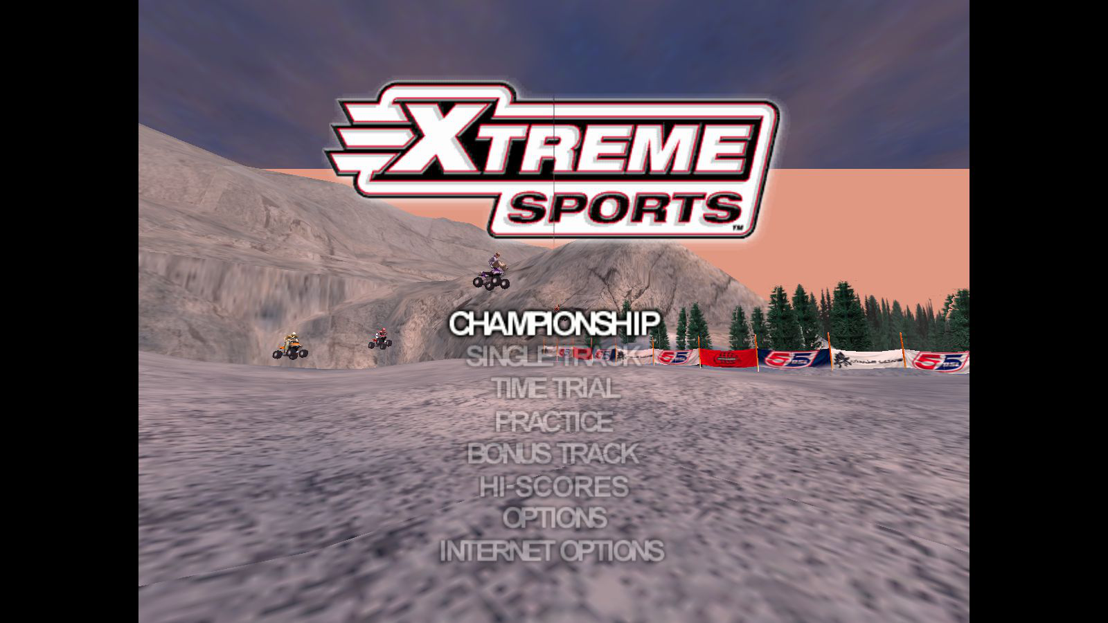 Xtreme Sports Title Screen